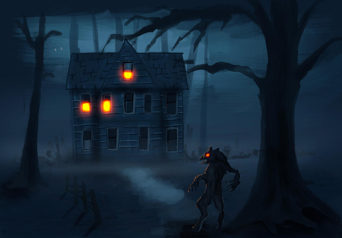 Wowie Art Jam (2 hours) Sept 1, 2024 Theme: Gov't restriction and a conspiracy of the supernatural, this area is prohibited. Procreate